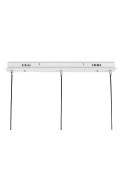 MOOSEE lampa wisząca CAPRI LINE 3 złota / biała - 180 LED, aluminium, szkło - Moosee